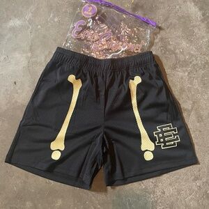 Eric Emanuel skeleton bones shorts